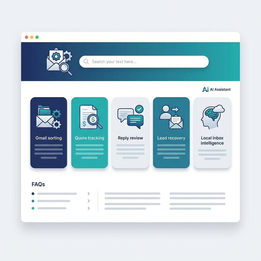 Best AI Email Assistant FAQ and use case cards